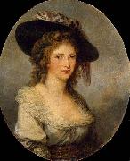 Angelica Kauffmann Self-portrait painting